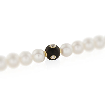 Pearl bracelet "Deep see"